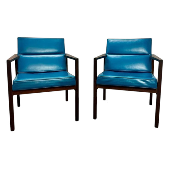 Pair of T.H. Brown Mid-Century Armchairs