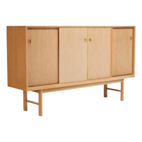 70's Oak Sideboard Chr. Rasmussen , Randers.