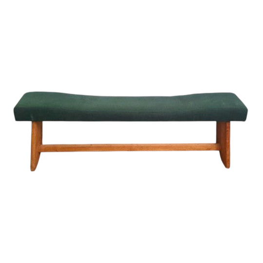 Green Upholstered Bench Seat