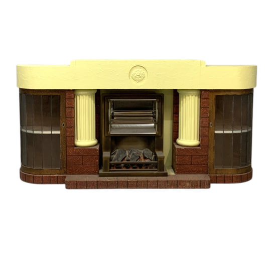 Art Deco Electric Fireplace