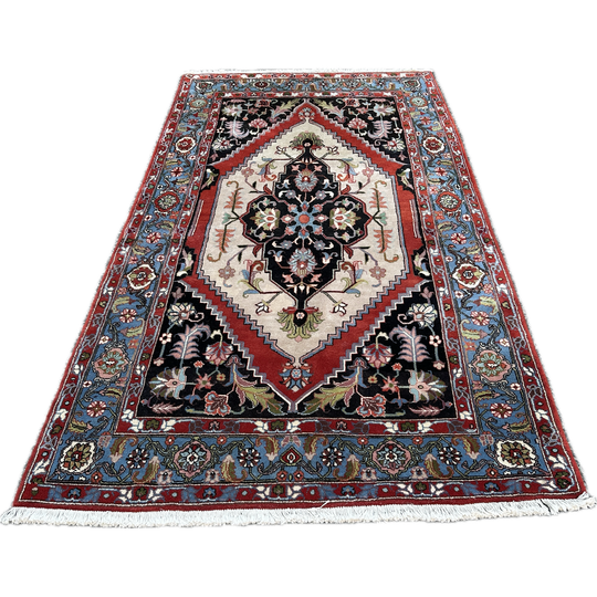 Vintage Persian Hand Knotted Wool Rug