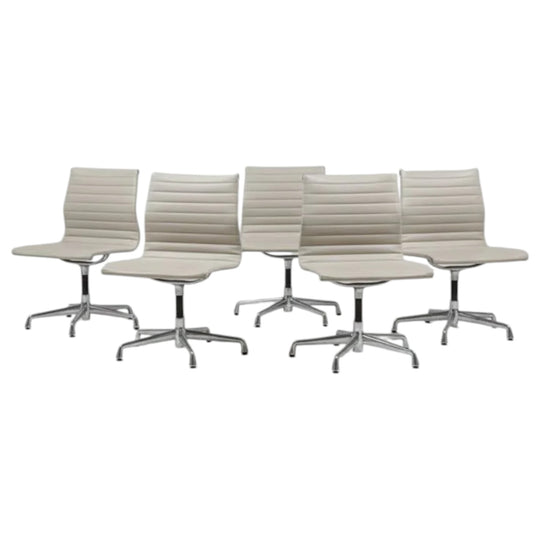 The Eames Aluminium Group Side Chair