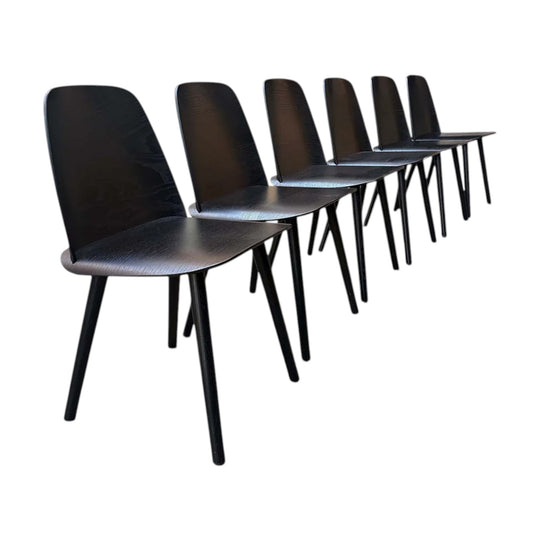 Set of Six Nerd Chairs by David Geckeler for Muuto