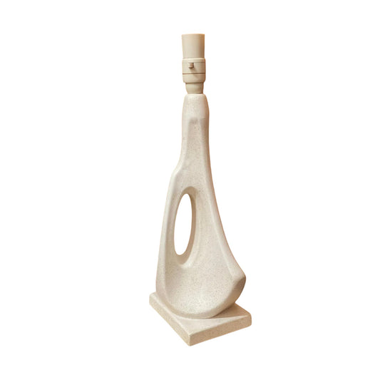 1960s Sculptural Ceramic Table Lamp Base