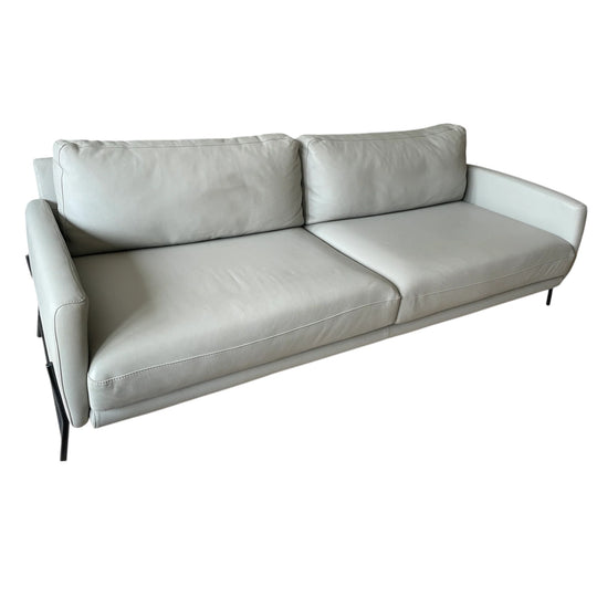 “Le Marais” Leather sofa by Calligaris (Italy)