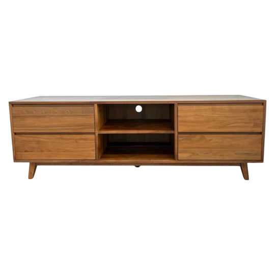 Icon By Design Bastian Walnut Entertainment Unit