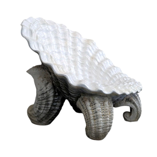 Rococo Revival Shell Grotto Chair 20th Century