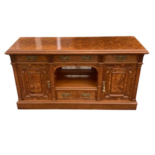 English Pollard Oak Sideboard C.1890