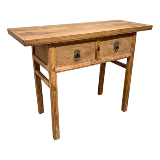 2 Drawer Elm Table II