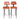 2 x Retro Vinyl Bar Stools | Bazaa | Designer, Vintage and Antique Furniture