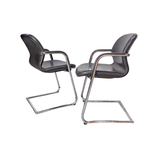2 x Wilkhahn Cantilever Chairs | German Modernism