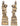 Vintage Italian limestone garden statues figures