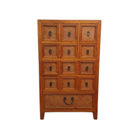 Vintage Apothecary Style Storage Cabinet