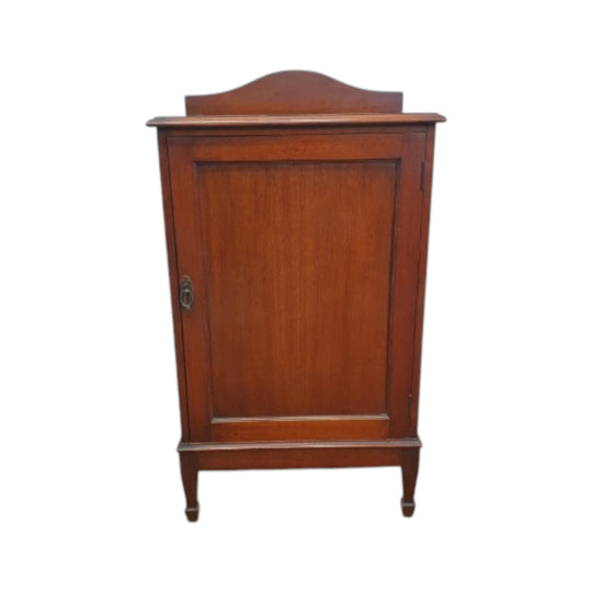 Antique Maple Single Door Cabinet
