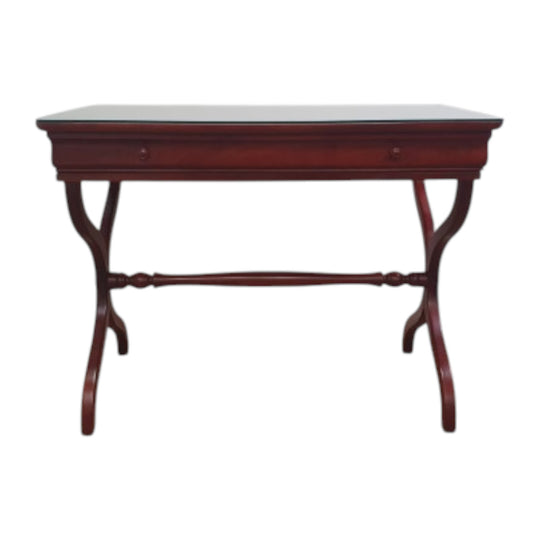 Mahogany Desk with Drawer