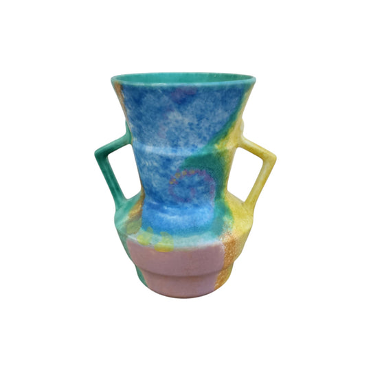 Beswick Art Pottery Vase with Handles – Post-War, England | 23cm