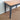 Charcoal Desk with Natural Top