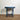 Hand-Painted Aubusson Blue Side Table