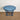 Hand-Painted Aubusson Blue Side Table