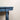 Hand-Painted Aubusson Blue Side Table