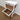 Hand-Painted 2 Drawer Cane Bedside Table or Storage Side Table