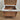 Hand-Painted 2 Drawer Cane Bedside Table or Storage Side Table