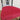 Vintage Red Velvet Upholstered Occasional Chair