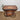 Vintage Italian Marquetry Bar Cart with Brass Hardware