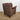 Vintage Style Leather & Tweed Armchair