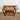 Antique Oak Tea Trolley with Removable Tray
