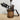 Upcycled Vintage Blowtorch Lamp with White Shade #1