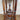 Timber Side Table with Green Trim