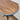 Timber Side Table with Green Trim