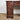 Vintage Mahogany Desk with Green Leather Top
