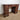 Vintage Mahogany Desk with Green Leather Top