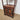 Antique Chinese Elm Shelf Stand with Bronze Handles