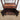 Antique Chinese Elm Shelf Stand with Bronze Handles
