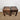 Vintage Elm Wood Bedside with One Drawer