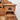 Antique Kauri Pine Mirrored Dresser
