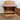 Small Antique Pot Cabinet with Pink Marble Top