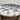Round Stone Top Geometric Design Coffee Table