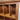 Pine Pigeon Hole Cabinet with 2 Drawers
