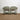 Set of 2 Bespoke Bedside Tables Hand-Painted in Olive Green Annie Sloan Chalk Paint