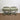 Set of 2 Bespoke Bedside Tables Hand-Painted in Olive Green Annie Sloan Chalk Paint
