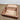 Antique English Oak Timber Box with Brass Fittings