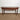 Rustic Timber Hall Table with Carved Feature Top
