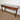 Rustic Timber Hall Table with Carved Feature Top