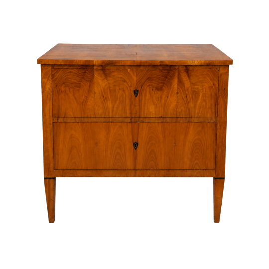 A Biedermeier Two Drawer Commode, South Germany, c.1820