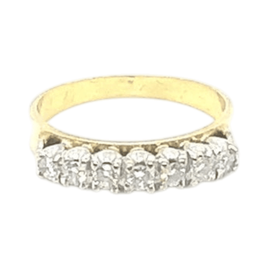 20th Century 18ct diamond eternity ring