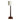 20th-Century Vintage Wooden Tapered Post Floor Lamp with Textured Adze Finish | Bazaa | Designer, Vintage and Antique Furniture